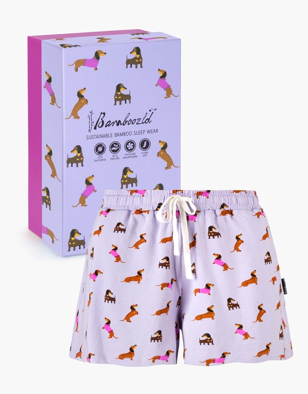 Bamboozld - Women's Bamboo Jersey Dash Dreaming Short & Sock Gift Set