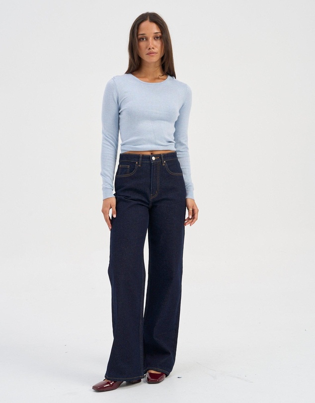 ONLY - Juicy High Waisted Wide Leg Jeans