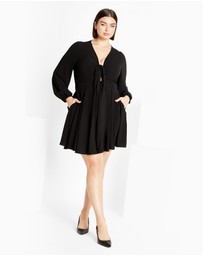 City Chic - Plus size Adelyn Dress - black