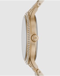 Michael Kors - Slim Runway Gold-Tone Analogue Watch