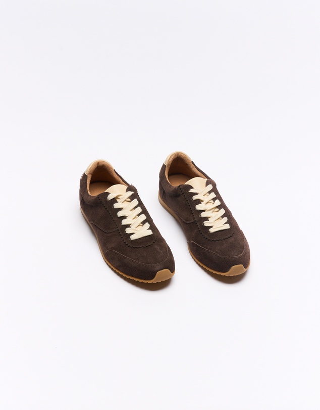 Walnut Melbourne - Bently Leather Sneaker