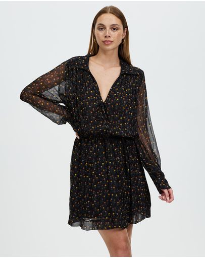 Floral & Black