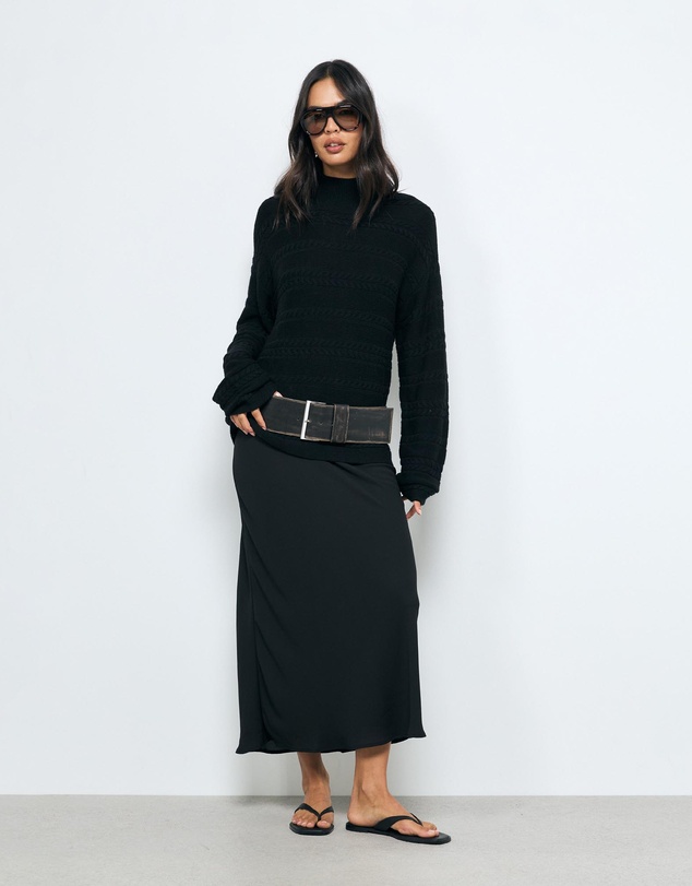 AERE - Dea Wool Blendcable Knit Jumper