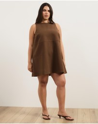 Atmos&Here Curvy - Stephanee Shift Mini Dress