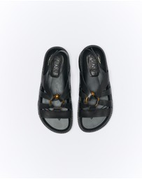 Walnut Melbourne - Dulce Leather Sandal