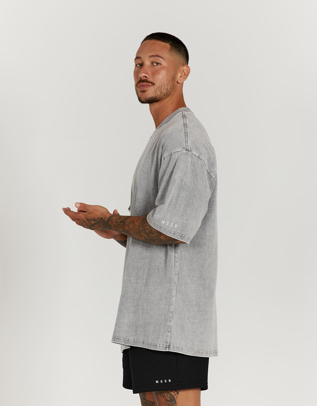 Muscle Republic - Mens Heavy Oversized Tee - Timeless