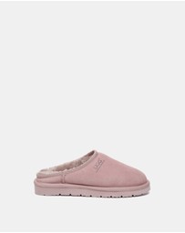 EVERAU - Australian Shepherd Ugg Nano Classic Slipper Cow Suede Upper House Shoes