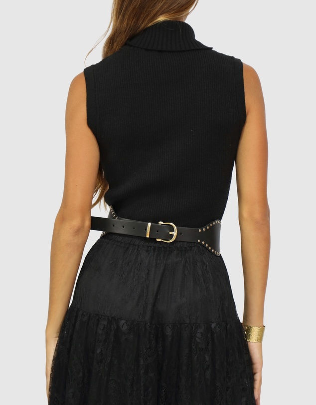 Belle & Bloom - No Other Love Studded Belt