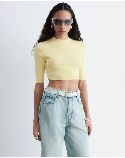 & Other Stories - Slim-Fit Cropped T-Shirt
