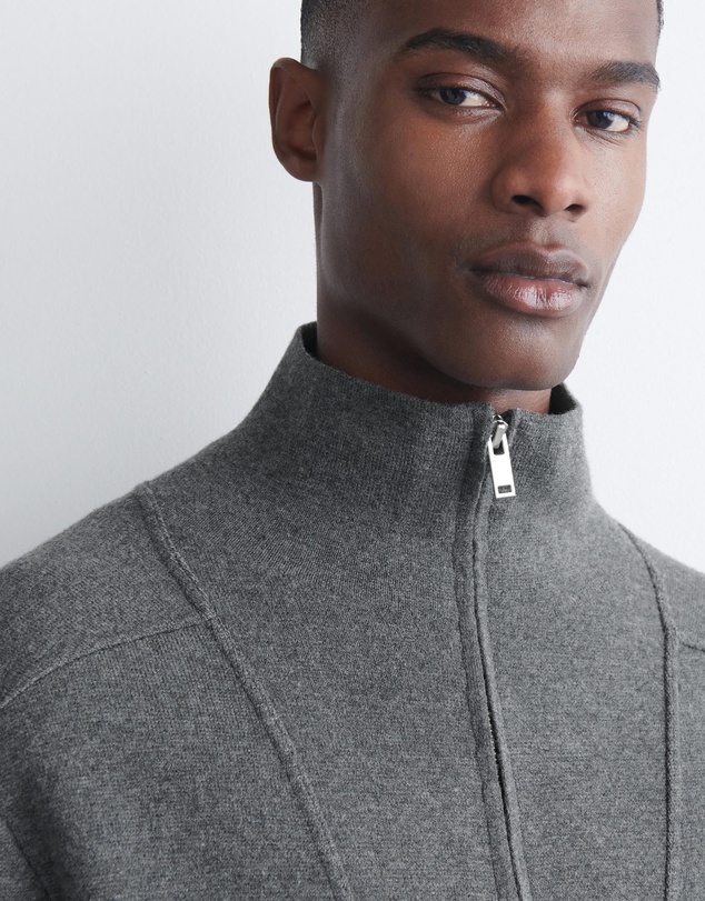 COS - Merino Wool Zip-Up Track Jacket