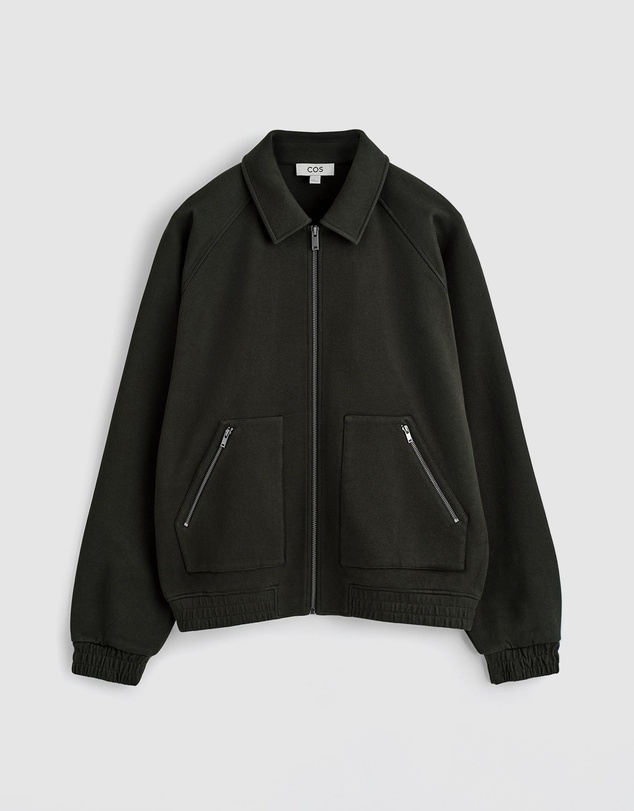 COS - Cotton-Jersey Bomber Jacket