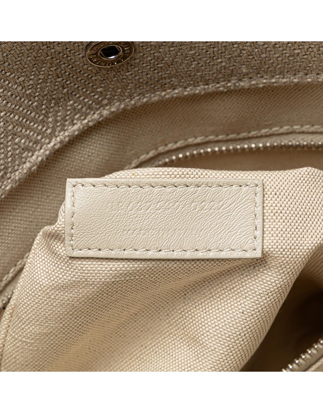 Pre-Loved by Azura Reborn - Pre-Loved Canvas Rive Gauche North South Tote