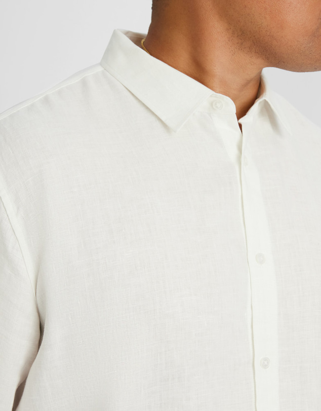 Johnny Bigg - Resort Relaxed Fit Linen Shirt