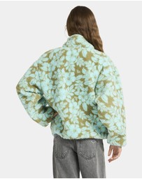 Roxy - Girls 4 to 16 Like Electricity Fleece Jacket