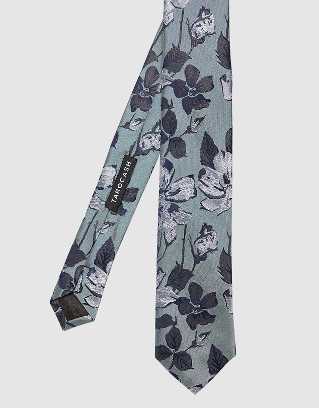 Tarocash - Claude Floral Silk Tie