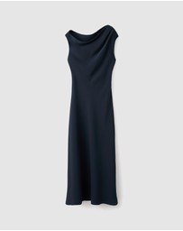 M.N.G - A-Line Dress With Asymmetrical Neckline