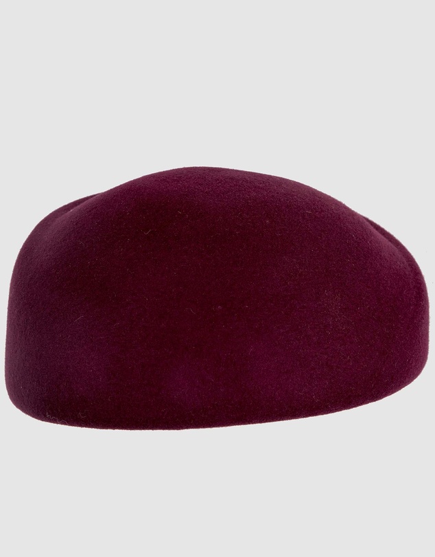 Max Alexander - Winter Burgundy Felt Designer Hat