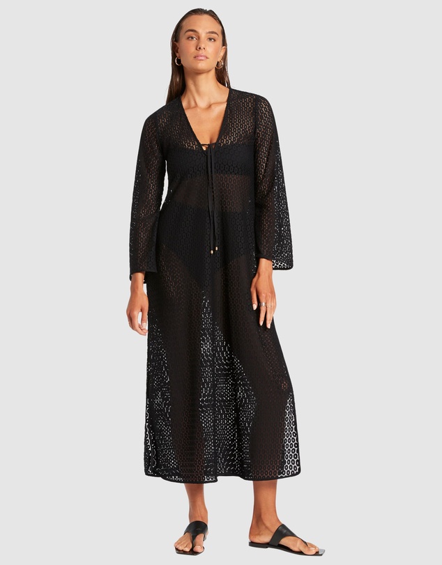 JETS - Jetset Stretch Lace Maxi Kaftan