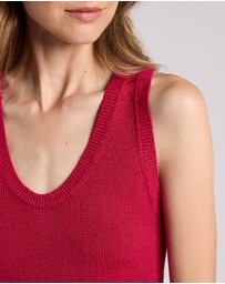 David Lawrence - Lorez Linen Blend Tank