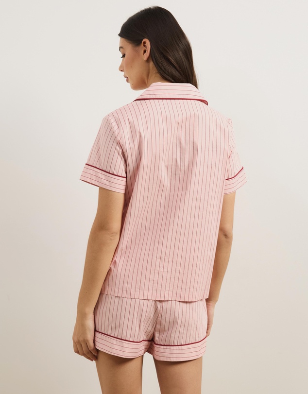 Atmos&Here - Riley Stripe Cotton Pyjama Set