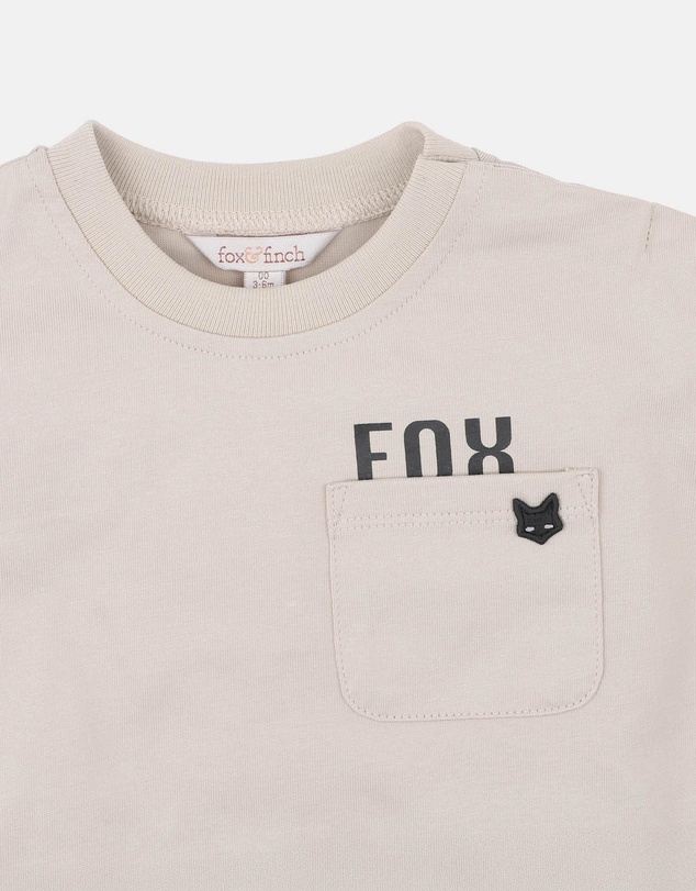 Fox & Finch - Outback Adventure Fox LS Tee - Babies