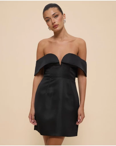 CHANCERY - Fold Bodice Mini Dress