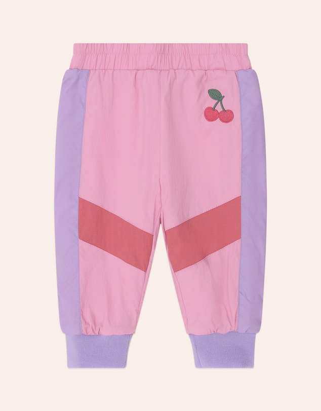 Huxbaby - Retro Cherry Spliced Trackpants - Babies-Kids