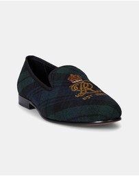 Polo Ralph Lauren - Paxton Bullion-Crest Plaid Loafer - Men's