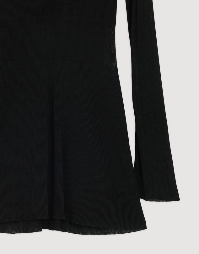 Revibe - Repaired Shona Joy Rohe LS Mini Dress - AU 8