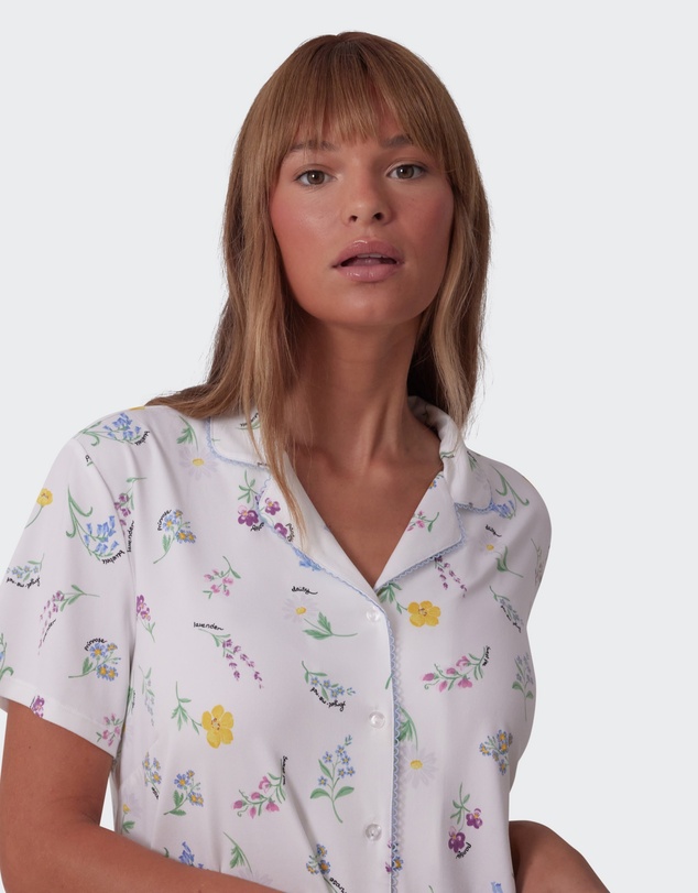 Bras N Things - Pressed Petals Short Sleeve - Print Floral