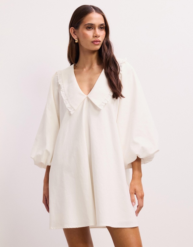 The Fated - Paige Collared Mini Dress