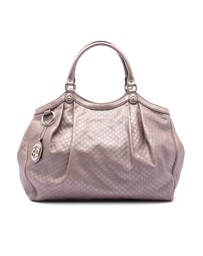 Pre-Loved by Azura Reborn - Pre-Loved Large Metallic Microguccissima Sukey Tote