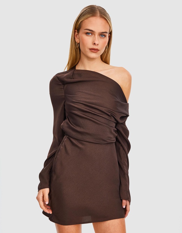 SNDYS - Calissa Long Sleeve Mini Dress