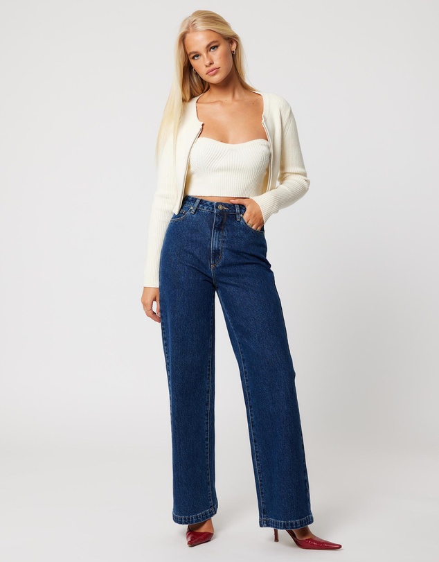 Abrand - 94 High & Wide Jeans - Iconic Exclusive