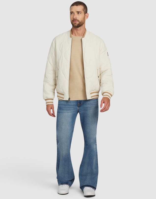 GUESS - Alameda Ripstop Flight Bomber Jacket