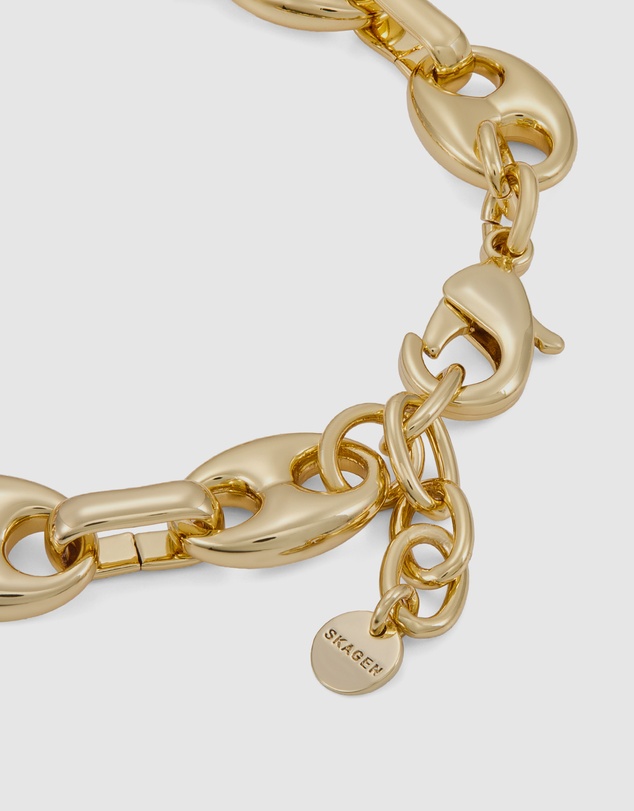 Skagen - Moderne Stak Gold Bracelet