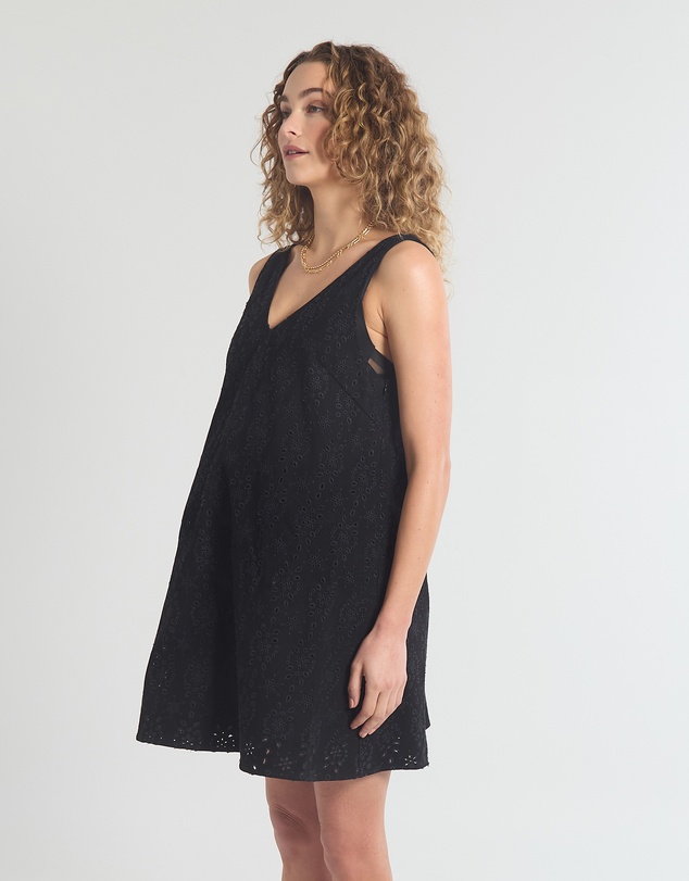 Soon Maternity - Eloise Twill Mini Dress