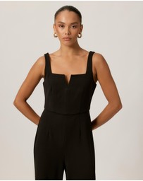 Tussah - Monique Square Neckline Jumpsuit
