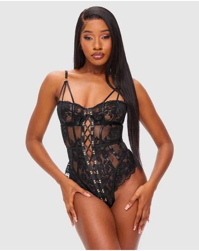 Ann Summers - Boudoir Tease Crotchless Teddy