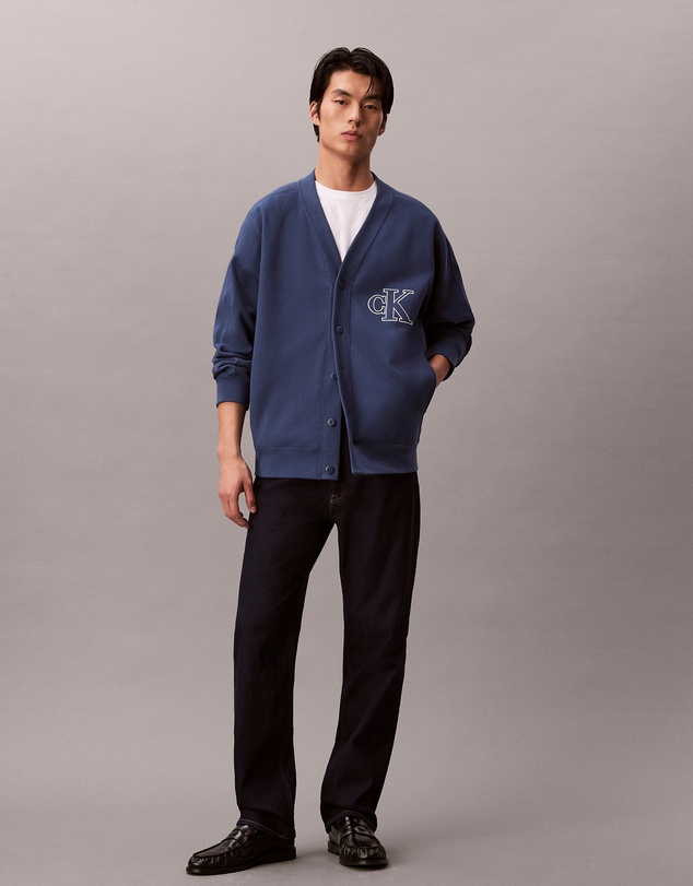 Calvin Klein Jeans - Double Rib Logo Cardigan