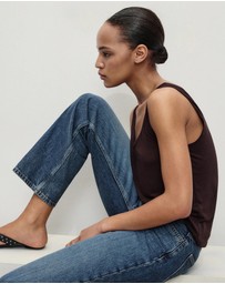 M.N.G - Matilda Medium-Rise Straight-Fit Jeans