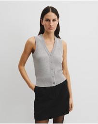 Country Road - Cotton Cash Knit Vest