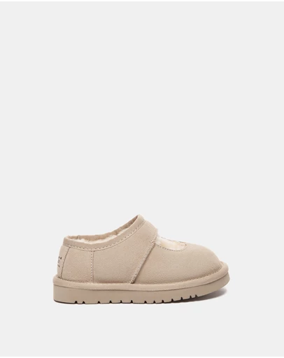 EVERAU - Australian Shepherd Ugg Carmella Kids Cow Suede Upper House Shoes