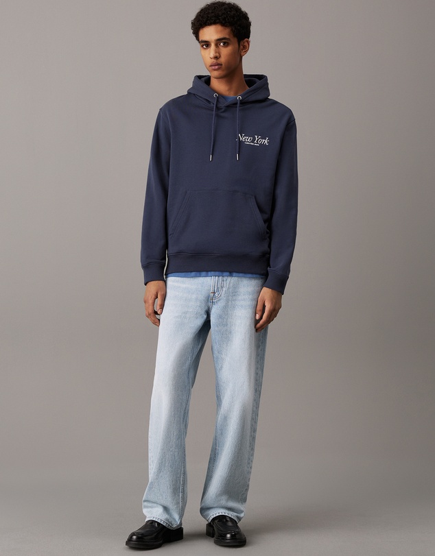 Calvin Klein Jeans - Relaxed New York Logo Hoodie