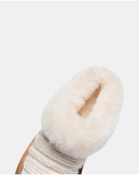 EVERAU - Australian Shepherd Ugg Gathera Cow Suede Upper UGG Boots