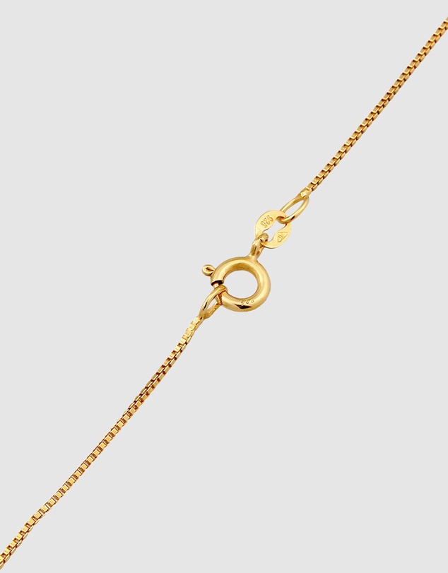 Kuzzoi - ICONIC EXCLUSIVE - Necklace Men Plate Pendant Basic Hammered in 925 Sterling Silver Gold Plated