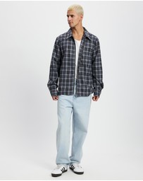 X-Large - 91 LS Zip Shirt
