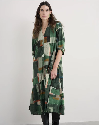 Seasalt - Seasalt Cornwall Green Windblown Dress