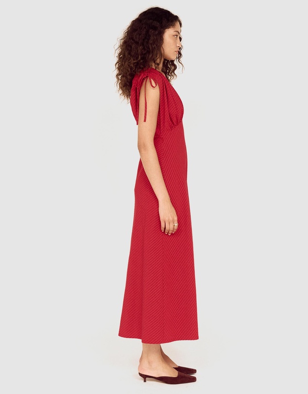 MINKPINK - Malia V-Neck Midi Dress