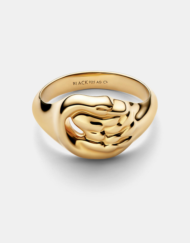 Maria Black - Swan Signet Ring